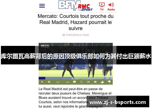 库尔图瓦高薪背后的原因顶级俱乐部如何为其付出巨额薪水 库尔图瓦高薪背后的原因顶级俱乐部如何为其付出巨额薪水